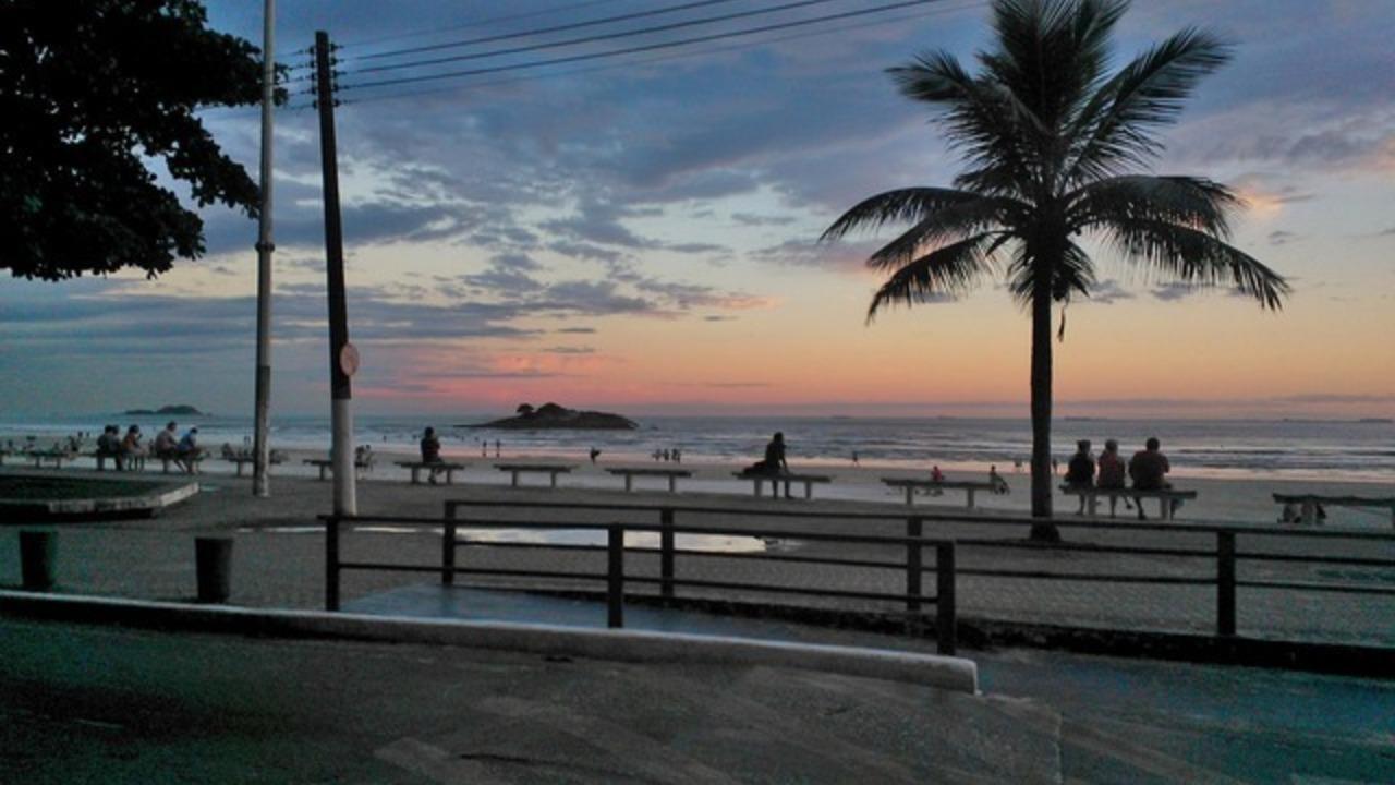 Appartement Apartamento Pitangueiras à Guarujá Extérieur photo